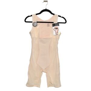 UnderWhere? Luxury Collection Mid-Thigh Bodysuit Shapewear Medium NWT
